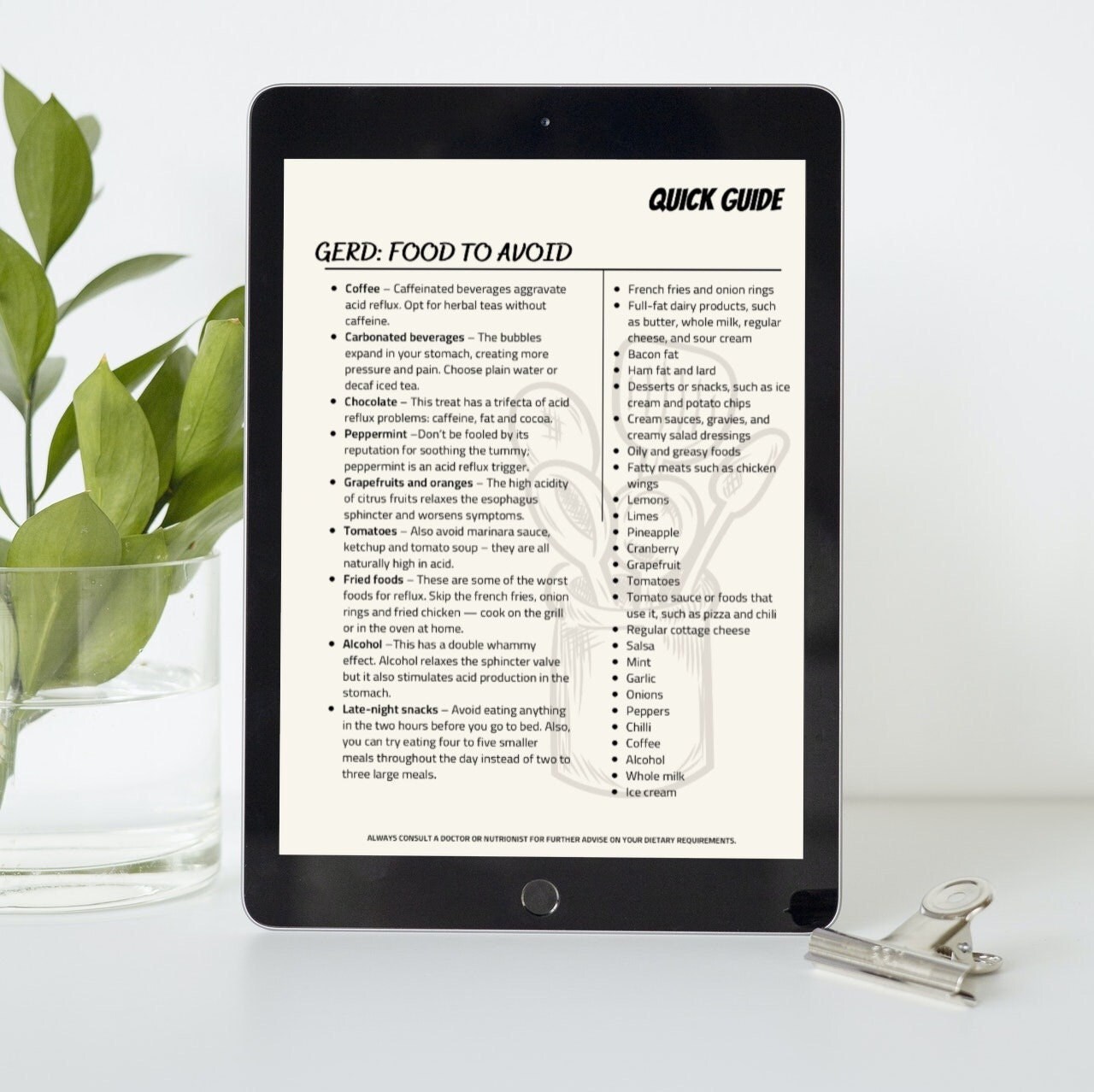 Heartburn Gerd Acid Reflux Food List, Food Chart Shopping List