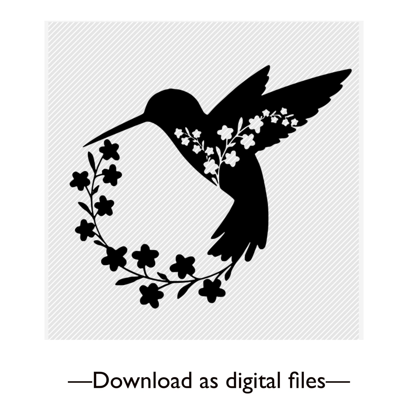 Hummingbird SVG For Cricut