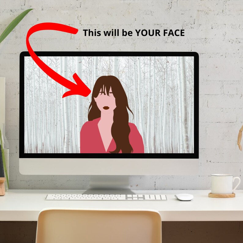 White Neutral Zoom Background Backdrop Virtual Background Etsy New