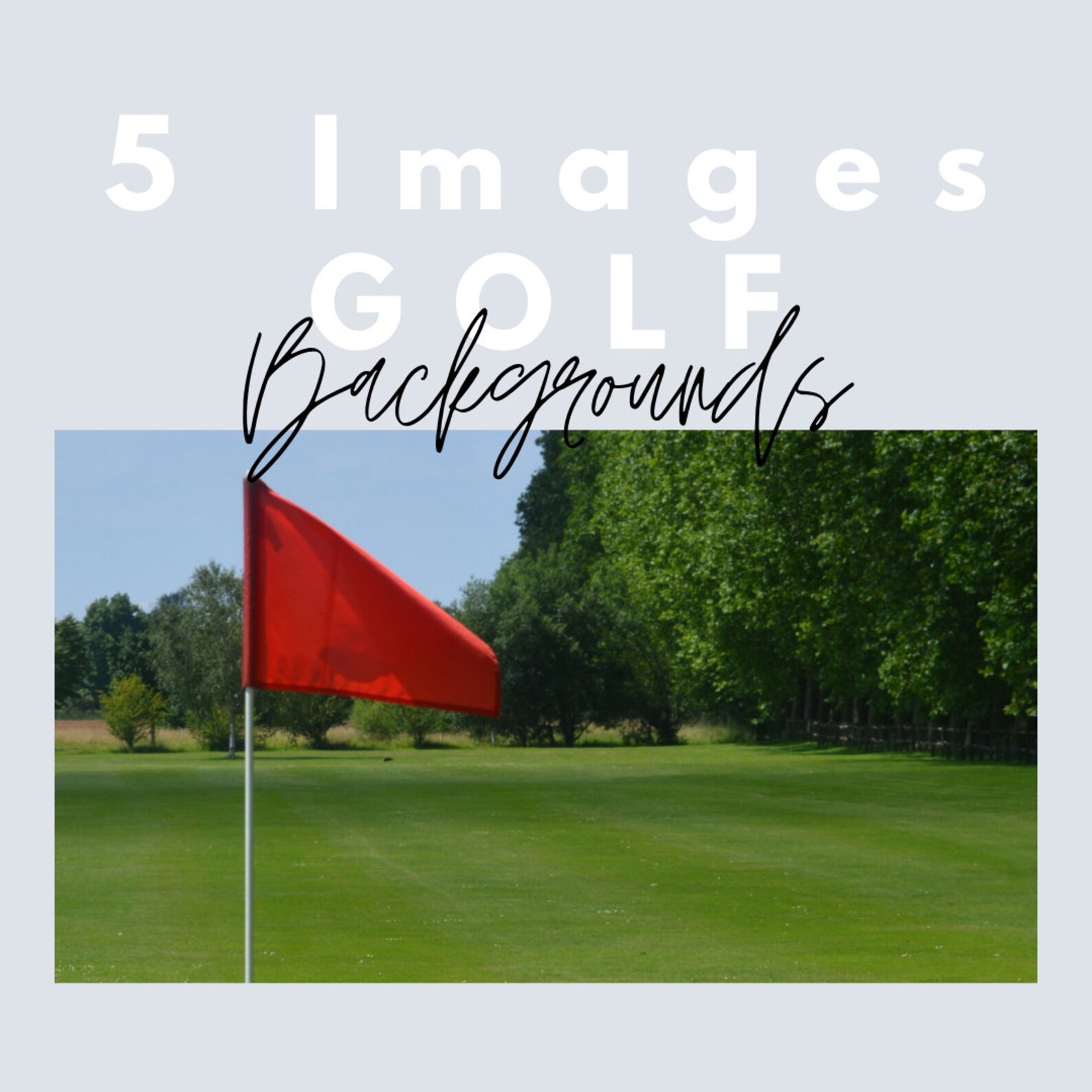Golf courses Zoom backgrounds Virtual remote meeting Etsy