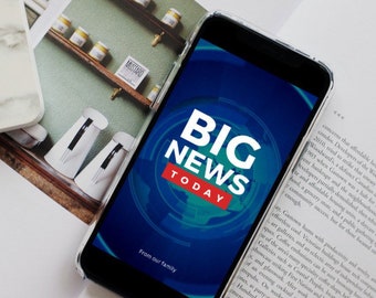 First Home Announcement Video: Big News Reveal (MP4 Digital Download)