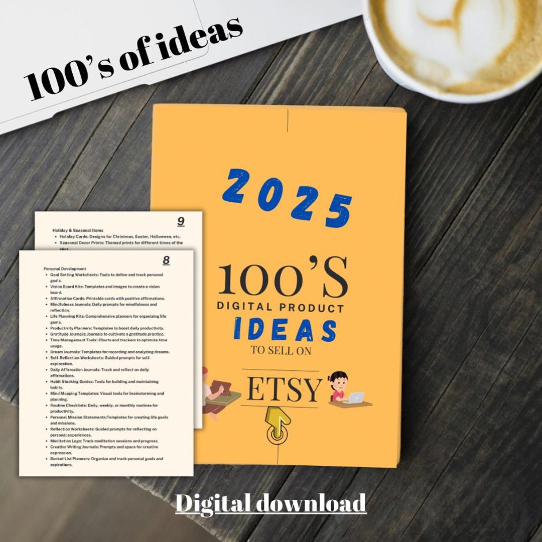 2025 Etsy Digital Product Ideas Sell Today Pdf Etsy
