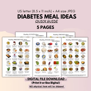 Idee per pasti per diabetici, Elenco di alimenti per diabetici, Piano alimentare per diabetici, Snack per diabetici, Colazione, Pranzo, Elenco di bevande per cena, Guida alimentare per diabetici PDF