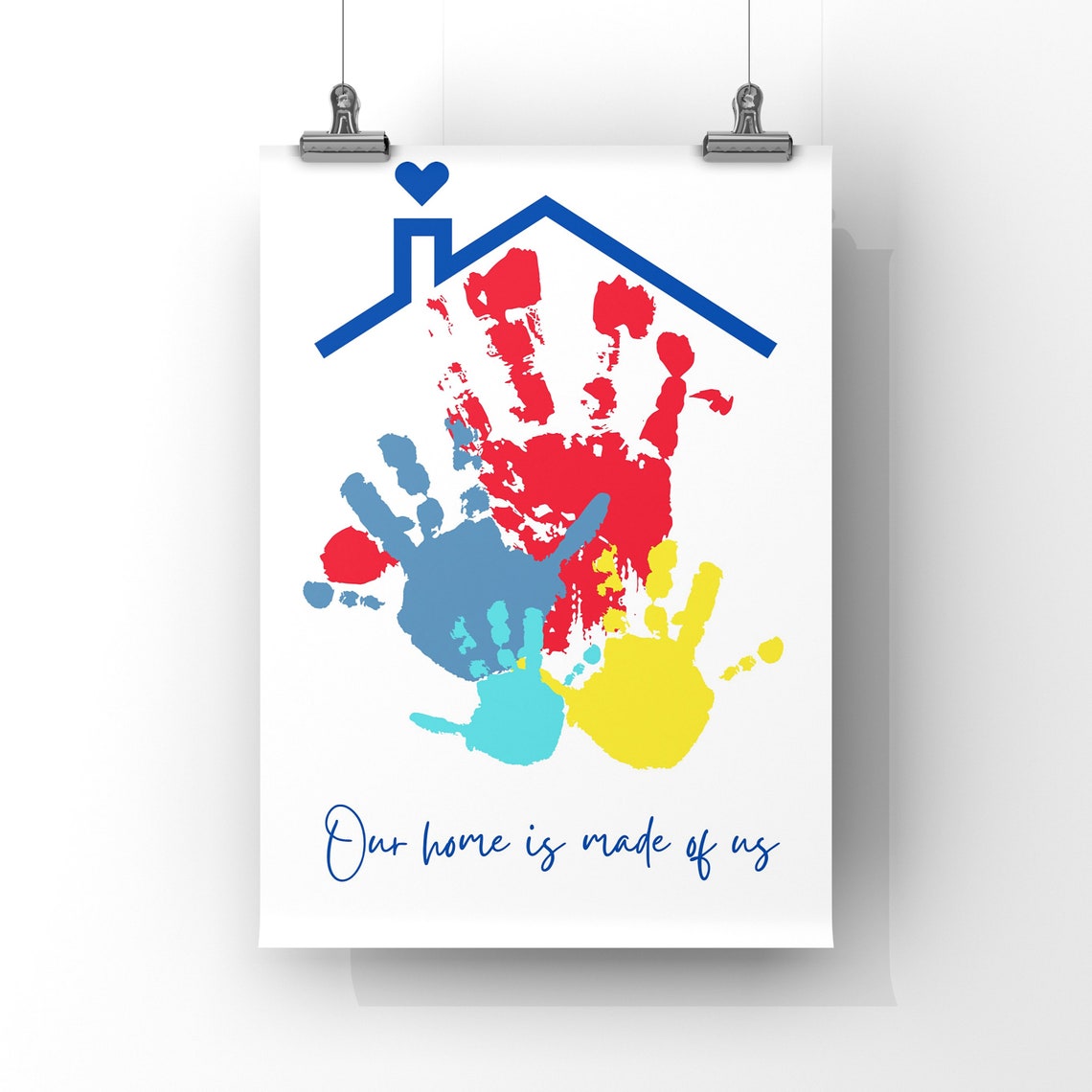 Do It Yourself Printable Home Housewarming Gift Family - Etsy