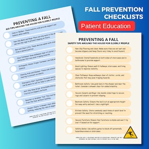 Falls Prevention Checklist: Senior Home Safety Guide (PDF)