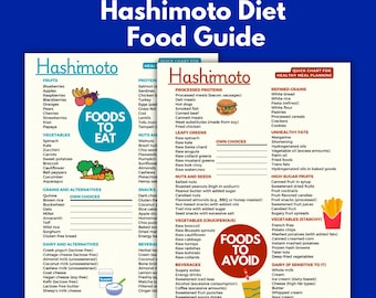 Lista de alimentos de la dieta de Hashimoto: Guía para la salud de la tiroides (PDF)