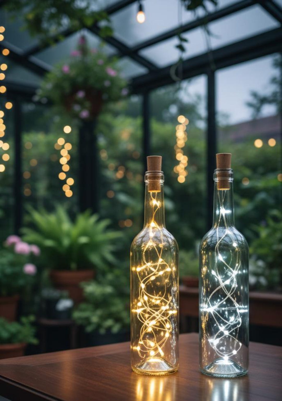 Wedding | LED Cork Light | Cork String Lights | Battery String Lights ...