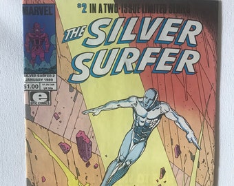 THE SILVER SURFER, #2, (Parable Part 2), January 1989 Comic