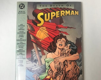 Death of Superman graphic novel 1993