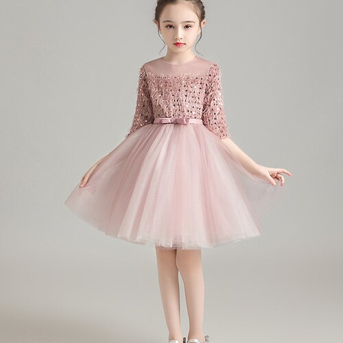 Flower Girl Dress, Baby Toddler Dress, Princess Dress, Flower Girls Dress, Tulle Dress, Girl Birthday Dresses, shops Kid Dress, Girls Party Dress