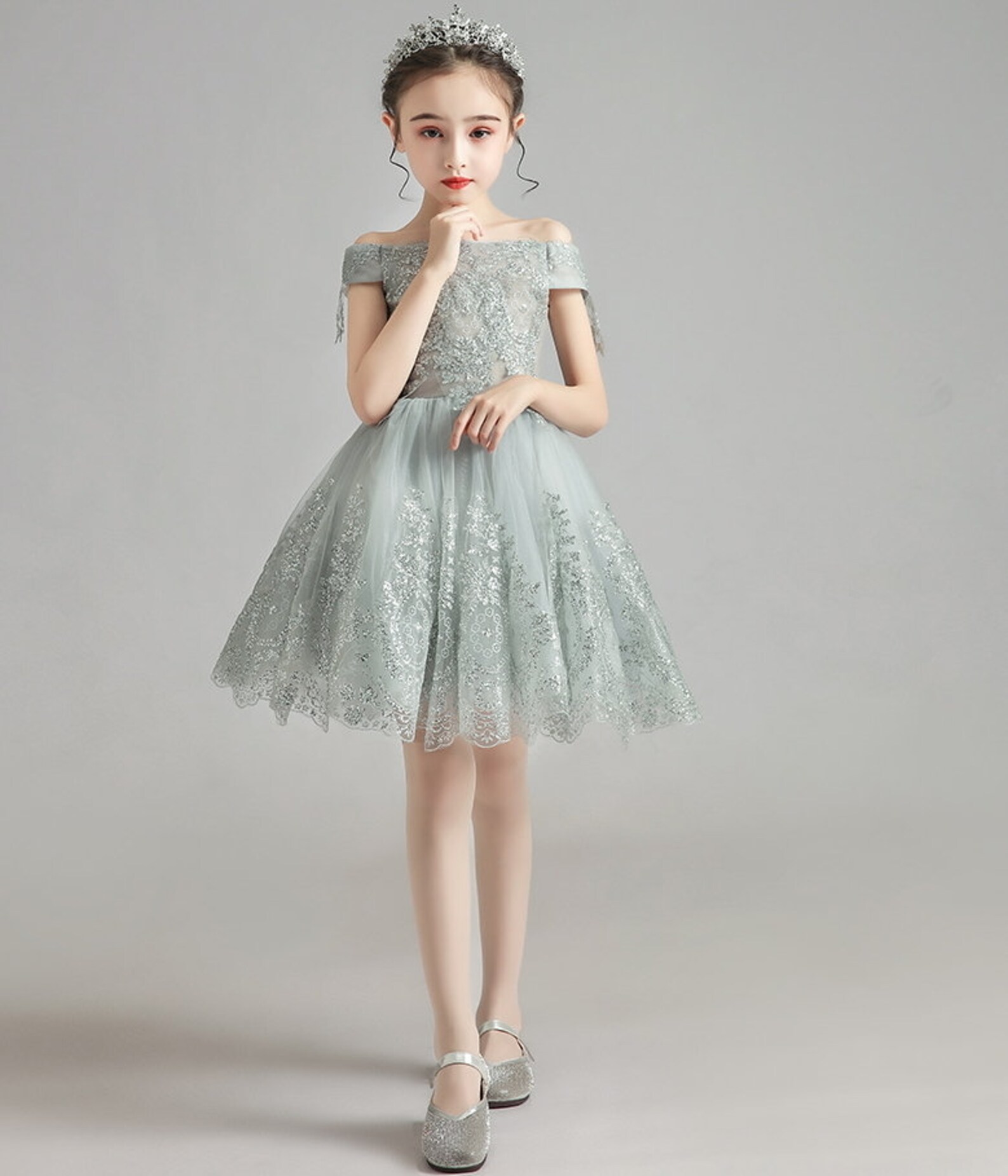 Flower Girl Dress Baby Toddler Dress Princess Dress Flower Etsy UK