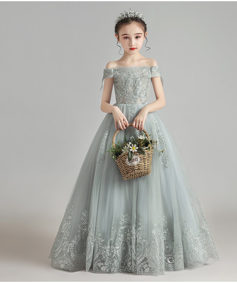 Flower Girl Dress Baby Toddler Dress Princess Dress Flower Etsy