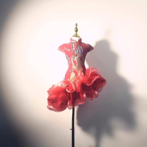 Handgemachtes Mädchen Cheongsam, Kinder Cheongsam, Chinesisch Vintage, Chinesischer Stil Kleid, Prinzessinnen Kleid, Qipao Kleid, Blumenmädchen Kleid