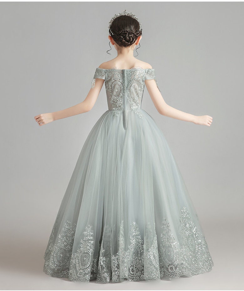 Flower Girl Dress Baby Toddler Dress Princess Dress Flower Etsy