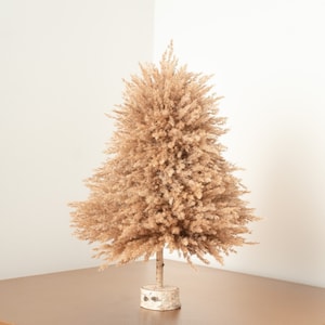 Pampas Christmas tree, fluffy Christmas tree, Natural Pampas Christmas tree, Natural pampas Xmas tree, Christmas decoration