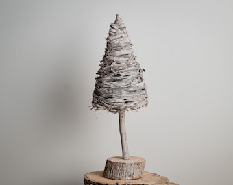 Eco Christmas tree, Natural Christmas table decoration, Natural birch wood, Large Christmas tree, Organic Christmas tree, Organic wood decor