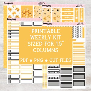 Printable Weekly Kit | KIT 129 | 7x9 Planner | Erin Condren - Etsy