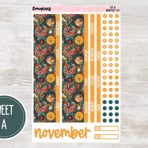 Printable Monthly Kit KIT 111 Erin Condren 7x9 Planner - Etsy