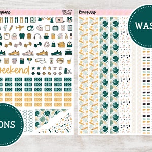 Printable Daily Duo 7x9 Kit | KIT 126 | Erin Condren Daily Duo - Etsy