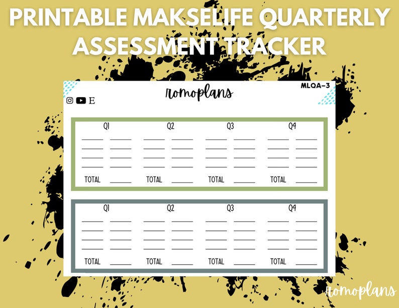 Makselife Printables Printable Templates