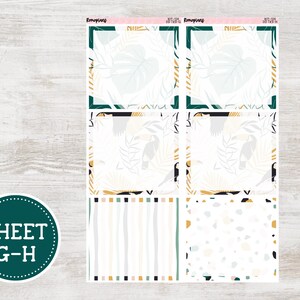Printable Daily Duo 7x9 Kit | KIT 126 | Erin Condren Daily Duo - Etsy