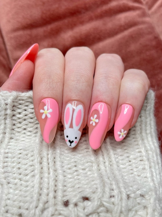 easter acrylic nails