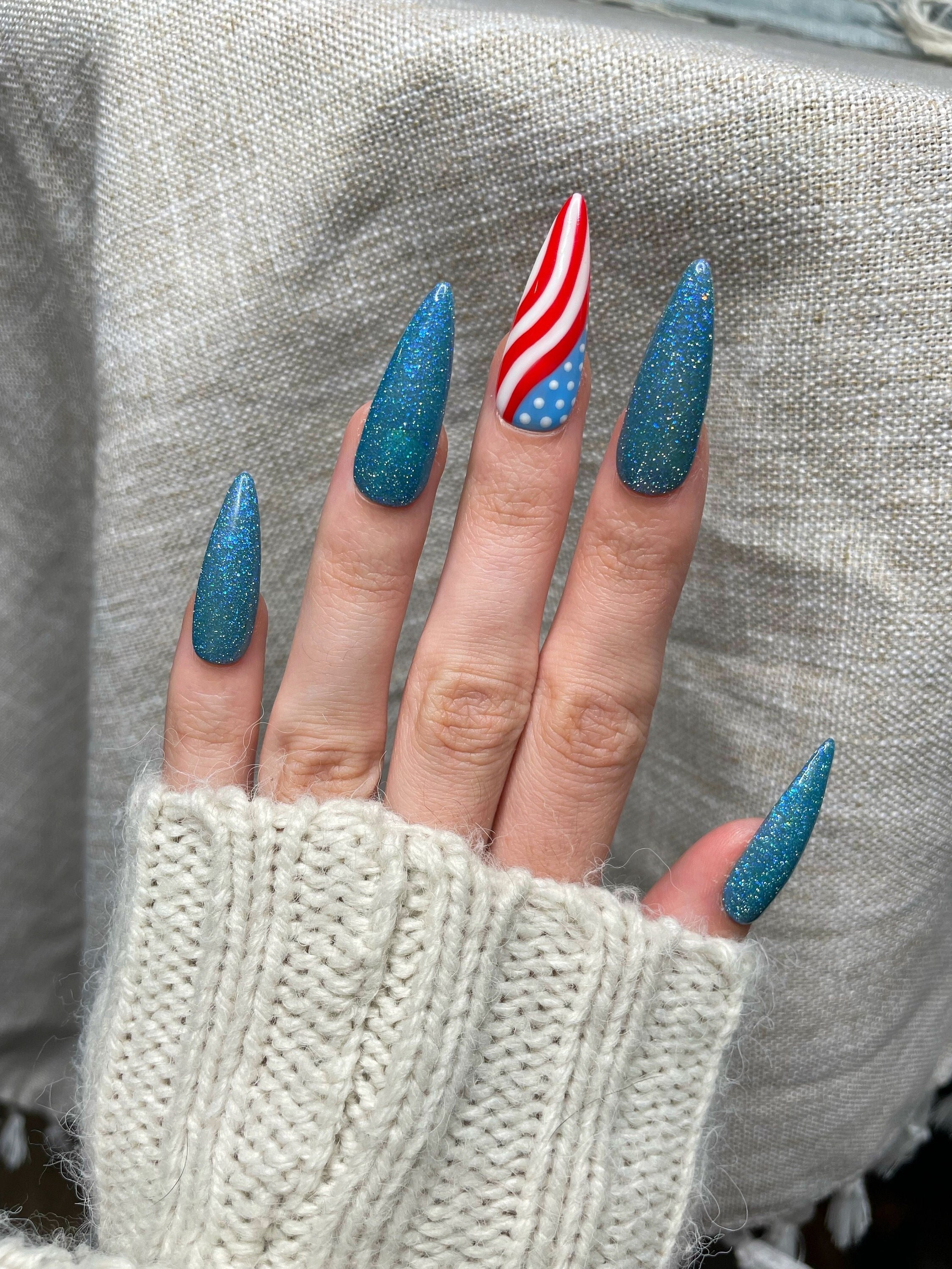 4th of July Nail Art Designs for 2018 - 18 Ideas for July 4th Nails