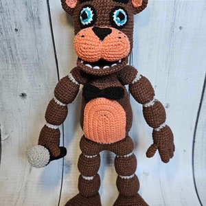 CROCHET PATTERN Freddy Fazbear