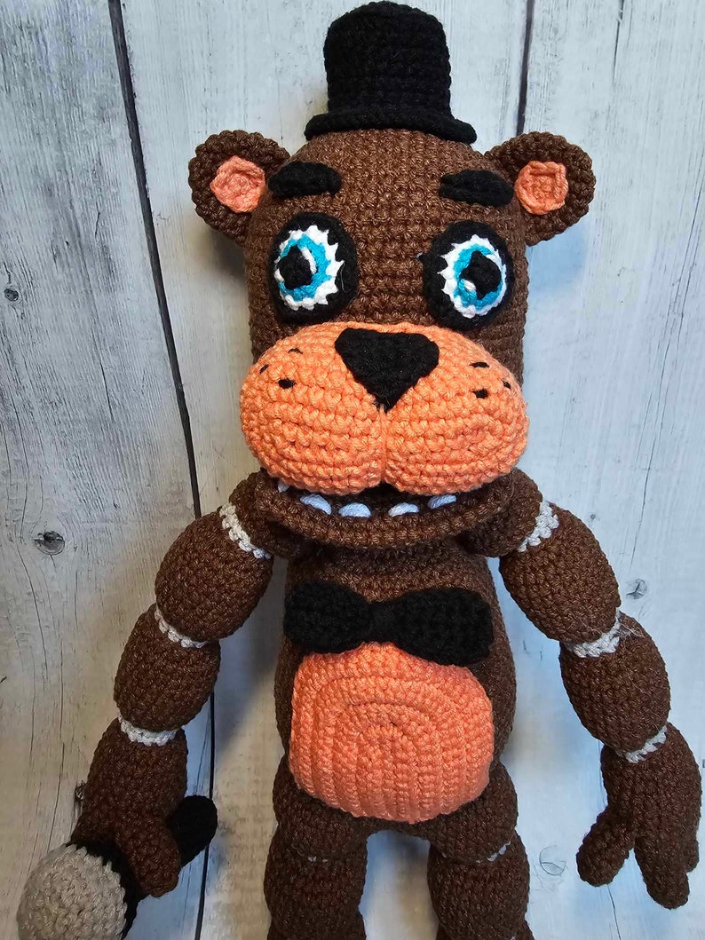CROCHET PATTERN Freddy Fazbear - Etsy Australia
