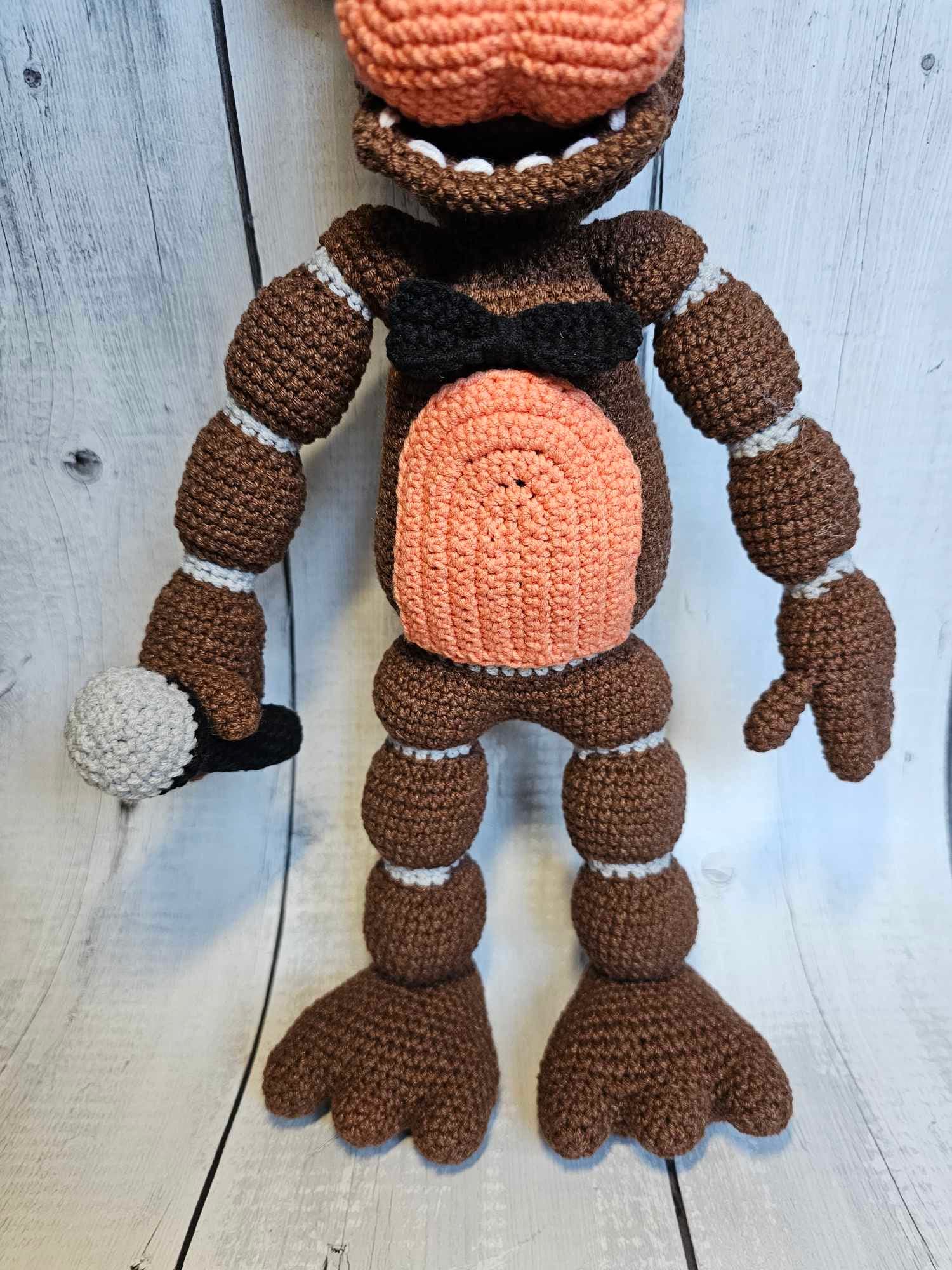 CROCHET PATTERN Freddy Fazbear - Etsy