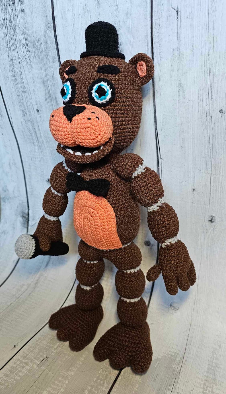CROCHET PATTERN Freddy Fazbear - Etsy