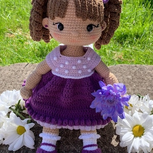 CROCHET PATTERN Doll Lily