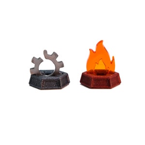 Nemesis stand for malfunction and fire marker 3D