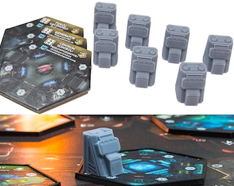 Nemesis Marker 3d Sci-Fi Computer Terminals