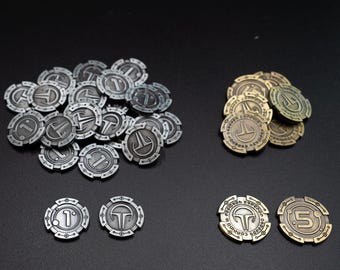 Heavy Metal Solaris – Premium Coin Set for Dune Imperium & Uprising
