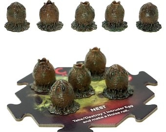 Nemesis Retaliation Alien Eggs Set Fully painted and ready to use