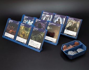 Tyrants of the Underdark - organizer for cards. 3x market Row and VP trays