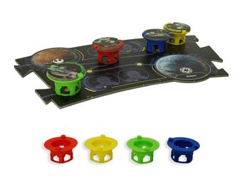 Star Wars Outer Rim Patrol Token Risers stands
