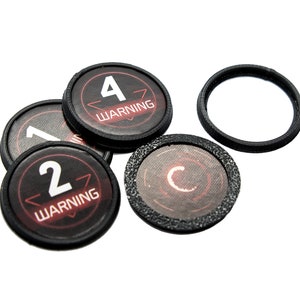 Nemesis Rubber protectors for Carnomorphs tokens