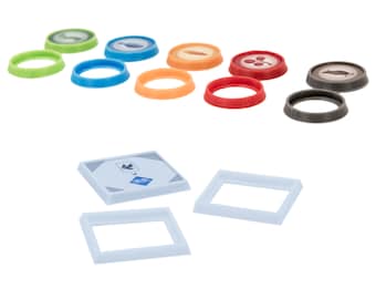 Wingspan rubber protectors for food and goal tokens