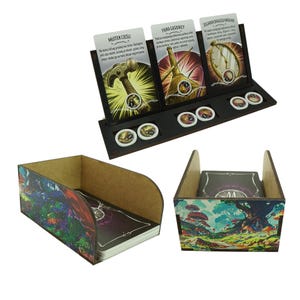 Wonderlands War – Wonderlandian Karten- und Deck-Organizer mit gedruckter Illustration [nicht offiziell]