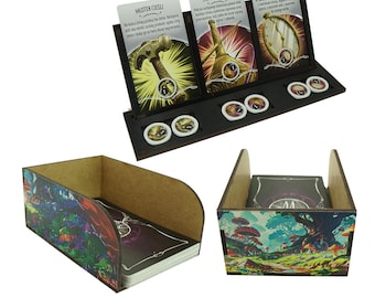 Wonderlands War - Wonderlandian cards and deck organizer with printed illustration [Non Official]