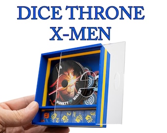 X-Men Dice Throne Character Organizers | Custom 3D Printed Storage |