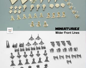 Star Wars Rebellion Fan Expansion Miniatures & Status Overlays