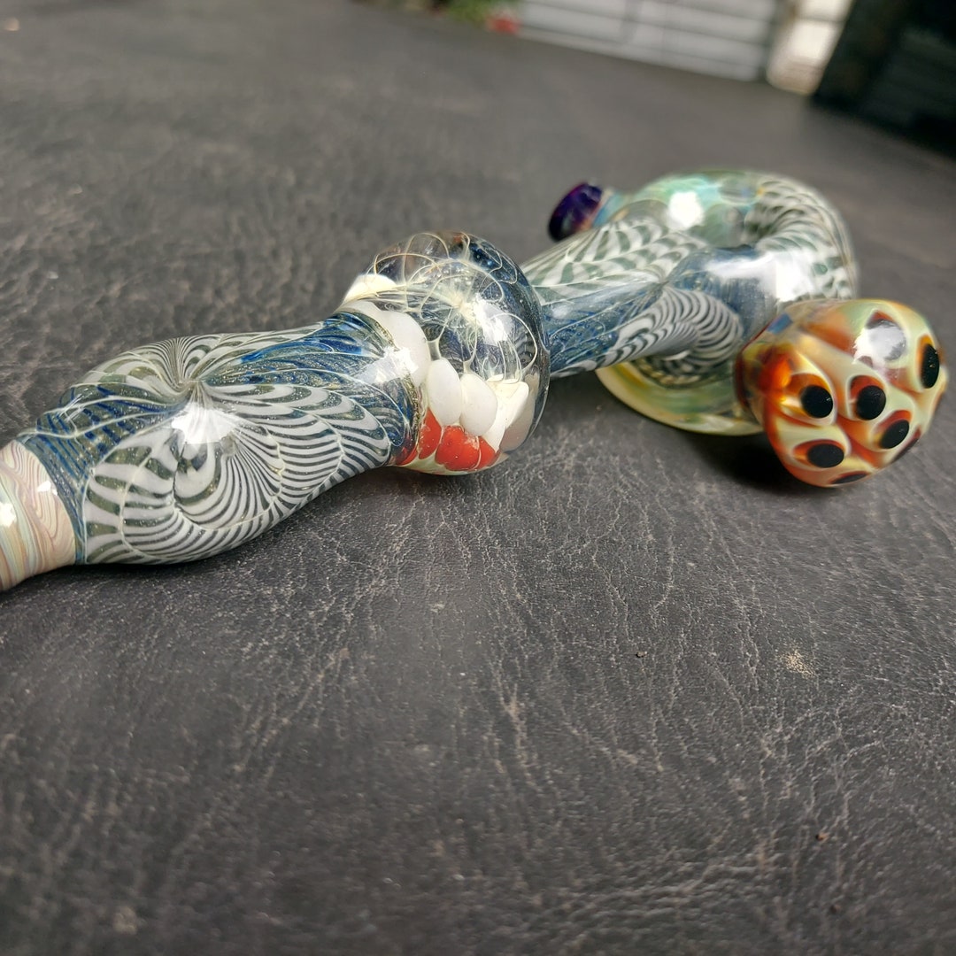 Big Pipe With Honking Marble Etsy