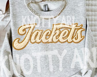 Cute Sherpa JACKETS- PNG File - JACKETS - Mascots - Cute School Spirit Design