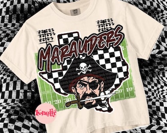 Preppy SINTON Marauders -Mascot- PNG - School Spirit
