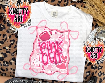 Cute Pink Coquette Preppy-  Mascot-PINK OUT  PNG - School Spirit - Breast cancer awareness, pink out, pink pep rally, pink png,