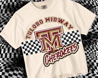 Retro Pop Mascot-Tuloso Midway Cherrokees PNG - School Spirit