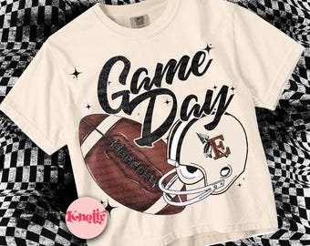 Retro Vintage Football GAMEDAY Design PNG File- Maroon
